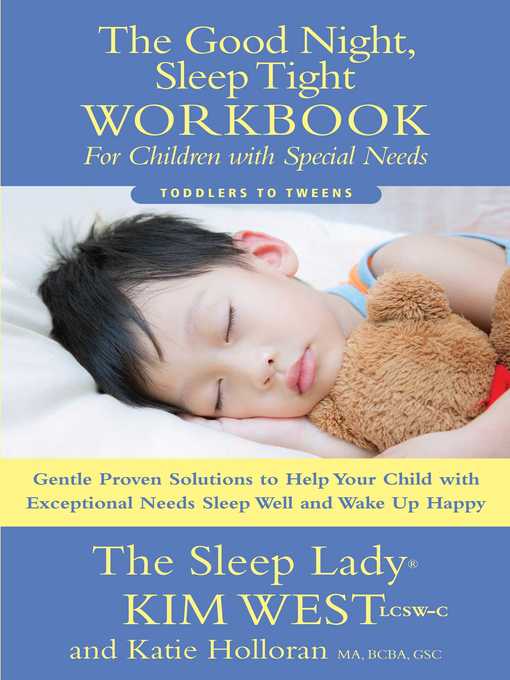 Title details for The Good Night Sleep Tight Workbook for Children Special Needs by Kim West - Wait list